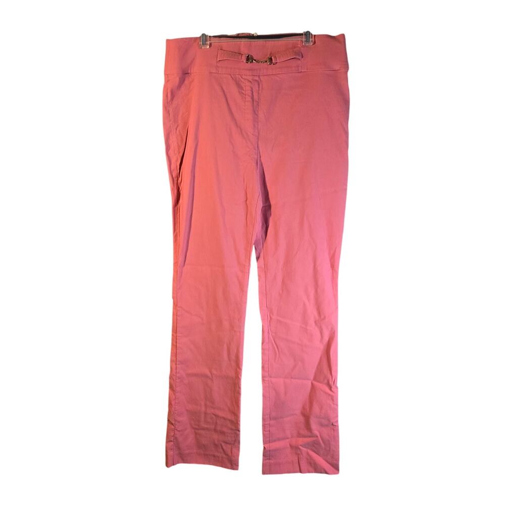 Violets & Roses 14/32 Pink Pants with Buckle Detail [0442]